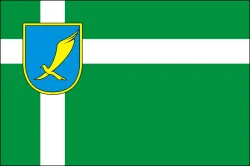 Прапор міста Харцизьк, Україна. Варіант-01 Прапор міста Харцизьк, Україна. Варіант-01