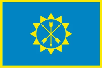 Флаг города Хмельницкий, Украина. Вариант-02