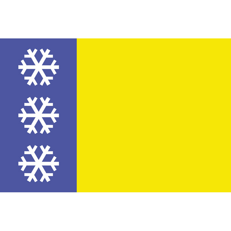 Прапор міста Сніжне, Україна. Варіант-01 Прапор міста Сніжне, Україна. Варіант-01