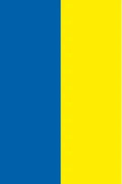 Флаг Украины (вертикальный). Вариант-01 Флаг Украины (вертикальный). Вариант-01