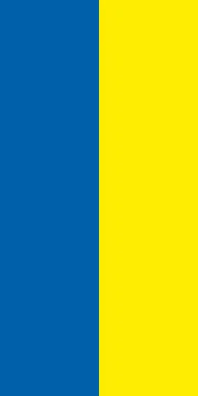 Флаг Украины (вертикальный). Вариант-02 Флаг Украины (вертикальный). Вариант-02