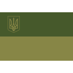 Флаг Украины (полевой). Вариант-02 Флаг Украины (полевой). Вариант-02