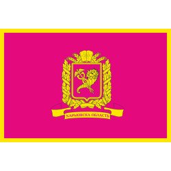 Флаг Харьковской области Украины (упрощенный)
