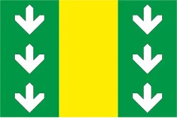 Флаг ПГТ Великие Борки, Украина. Вариант-02 Флаг ПГТ Великие Борки, Украина. Вариант-02