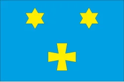 Флаг ПГТ Власовка, Украина. Вариант-02 Флаг ПГТ Власовка, Украина. Вариант-02