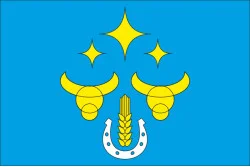 Флаг ПГТ Веселое, Украина. Вариант-02 Флаг ПГТ Веселое, Украина. Вариант-02