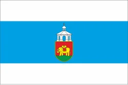 Флаг ПГТ Белозёрка, Украина. Вариант-02 Флаг ПГТ Белозёрка, Украина. Вариант-02