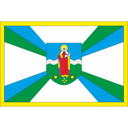Прапор СМТ Талалаївка, Україна. Варіант-02