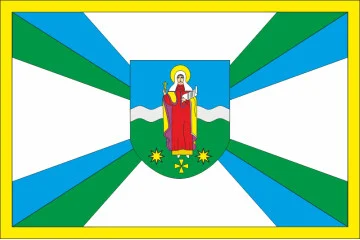 Прапор СМТ Талалаївка, Україна. Варіант-02