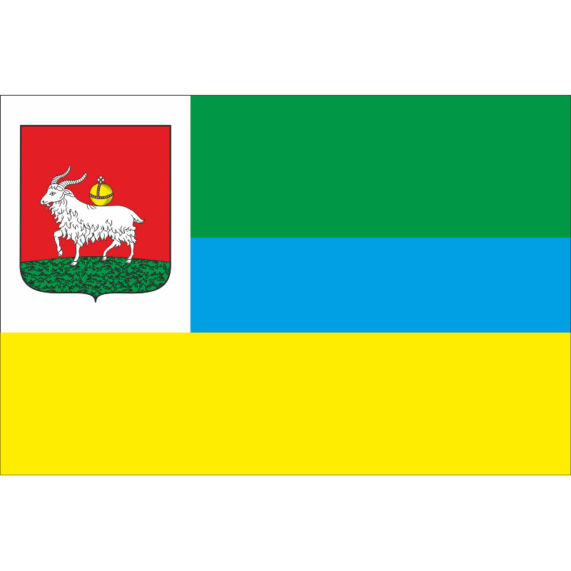 Флаг ПГТ Козелец, Украина Флаг ПГТ Козелец, Украина