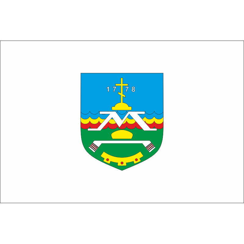 Флаг ПГТ Магдалиновка, Украина. Вариант-02 Флаг ПГТ Магдалиновка, Украина. Вариант-02