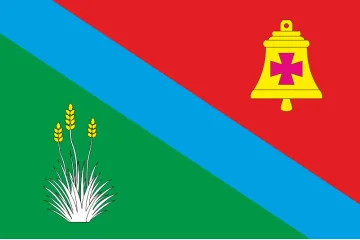 Прапор СМТ Талаківка, Україна. Варіант-02
