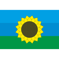 Флаг ПГТ Луганское, Украина
