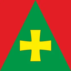 Флаг ПГТ Новая Прага, Украина. Вариант-01