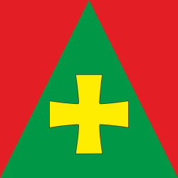 Прапор СМТ Нова Прага, Україна. Варіант-01 Прапор СМТ Нова Прага, Україна. Варіант-01