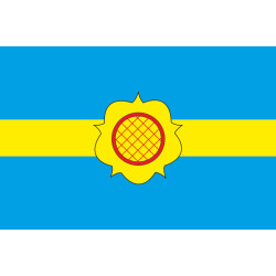 Флаг ПГТ Сахновщина, Украина Флаг ПГТ Сахновщина, Украина
