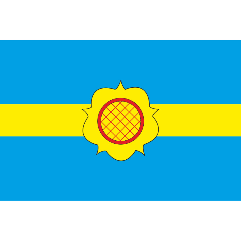 Флаг ПГТ Сахновщина, Украина Флаг ПГТ Сахновщина, Украина