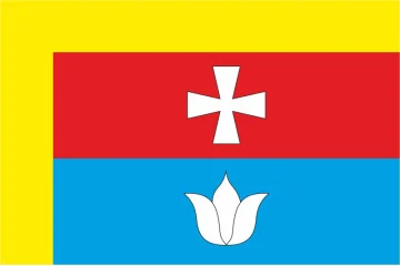 Прапор СМТ Гриців, Україна. Варіант-02