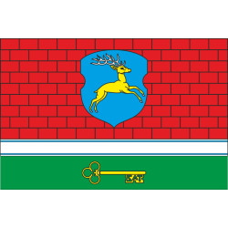 Флаг ПГТ Сатанов, Украина. Вариант-02 Флаг ПГТ Сатанов, Украина. Вариант-02