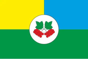 Прапор СМТ Калинівка (Фастовський район), Україна. Варіант-02