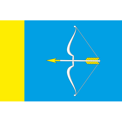 Флаг ПГТ Новые Стрелища, Украина. Вариант-02 Флаг ПГТ Новые Стрелища, Украина. Вариант-02