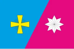 Флаг ПГТ Белики, Украина. Вариант-02 Флаг ПГТ Белики, Украина. Вариант-02