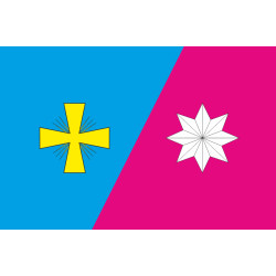 Флаг ПГТ Белики, Украина. Вариант-02 Флаг ПГТ Белики, Украина. Вариант-02