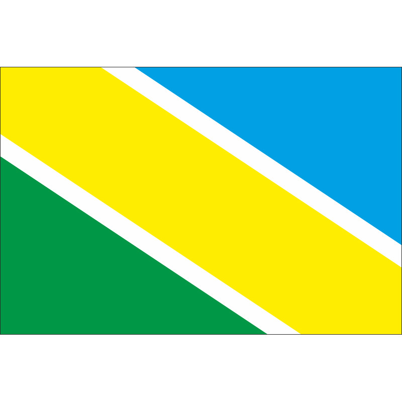 Прапор СМТ Оржів, Україна. Варіант-02 Прапор СМТ Оржів, Україна. Варіант-02
