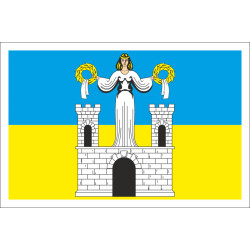 Флаг ПГТ Торчин, Украина. Вариант-02 Флаг ПГТ Торчин, Украина. Вариант-02