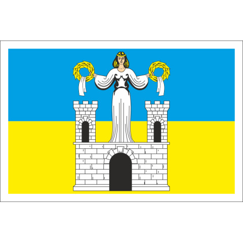 Прапор СМТ Торчин, Україна. Варіант-02 Прапор СМТ Торчин, Україна. Варіант-02