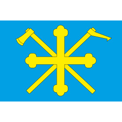 Флаг ПГТ Тересва, Украина Флаг ПГТ Тересва, Украина