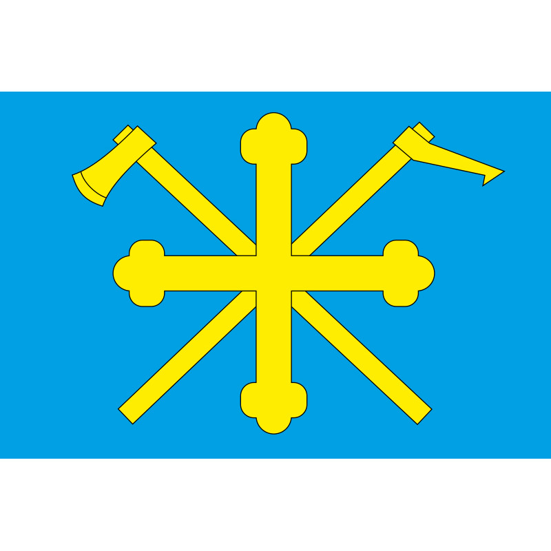 Прапор СМТ Тересва, Україна Прапор СМТ Тересва, Україна