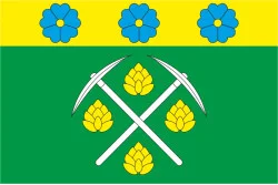Флаг ПГТ Черняхов, Украина. Вариант-02
