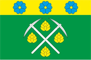 Прапор СМТ Черняхів, Україна. Варіант-02