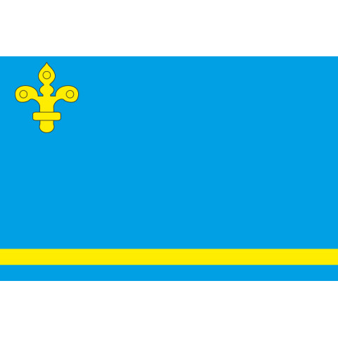 Флаг ПГТ Кожанка, Украина. Вариант-02