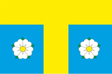 Прапор СМТ Томашпіль, Україна. Варіант-02