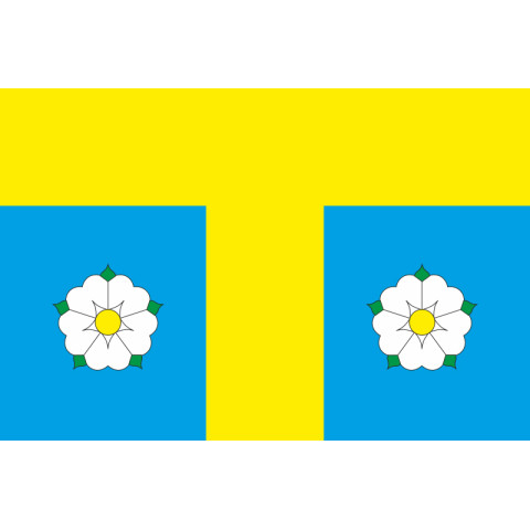 Прапор СМТ Томашпіль, Україна. Варіант-02