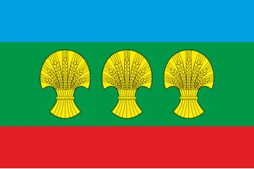 Прапор СМТ Врадіївка, Україна. Варіант-02
