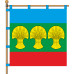 Флаг ПГТ Врадиевка, Украина. Вариант-02