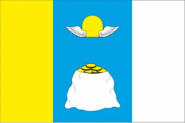 Прапор СМТ Авангард, України. Варіант-02