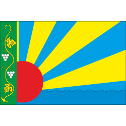 Флаг ПГТ Лиманское, Украина. Вариант-02 Флаг ПГТ Лиманское, Украина. Вариант-02