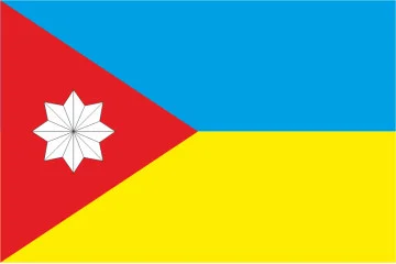 Прапор СМТ Диканька, Україна