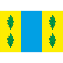 Флаг ПГТ Старый Салтов, Украина. Вариант-02