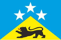 Флаг ПГТ Высокополье, Украина. Вариант-02 Флаг ПГТ Высокополье, Украина. Вариант-02