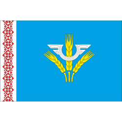 Флаг ПГТ Новоалексеевка, Украина. Вариант-02 Флаг ПГТ Новоалексеевка, Украина. Вариант-02