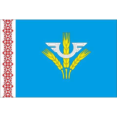 Флаг ПГТ Новоалексеевка, Украина. Вариант-02 Флаг ПГТ Новоалексеевка, Украина. Вариант-02