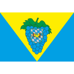 Флаг ПГТ Великодолинское, Украина. Вариант-02