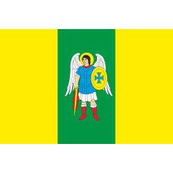 Прапор СМТ Любашівка, Україна. Варіант-02 Прапор СМТ Любашівка, Україна. Варіант-02