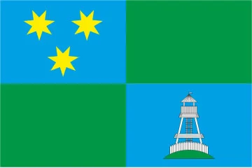 Прапор СМТ Таромське, Україна. Варіант-02