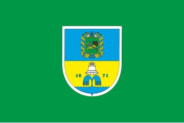 Прапор СМТ Пісочин, Україна